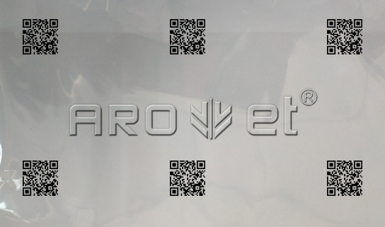 东升国际A-one高速UV喷码机在PE膜上喷二维码