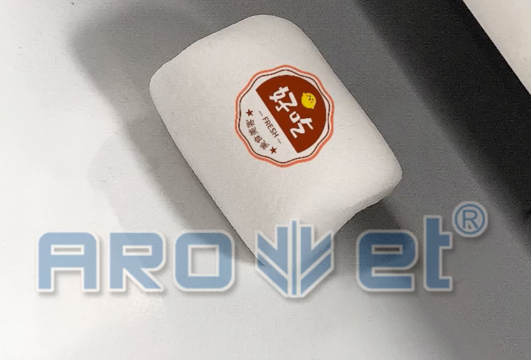 东升国际S-2彩色喷墨装备在棉花糖上喷印个性图案